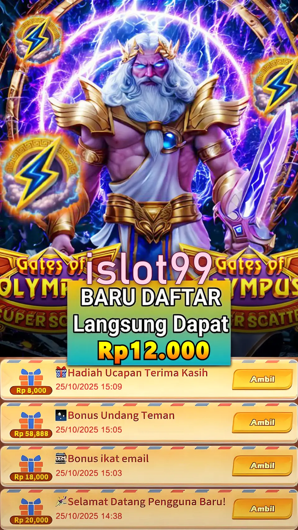 islot99 Tangkapan Layar Resmi APK